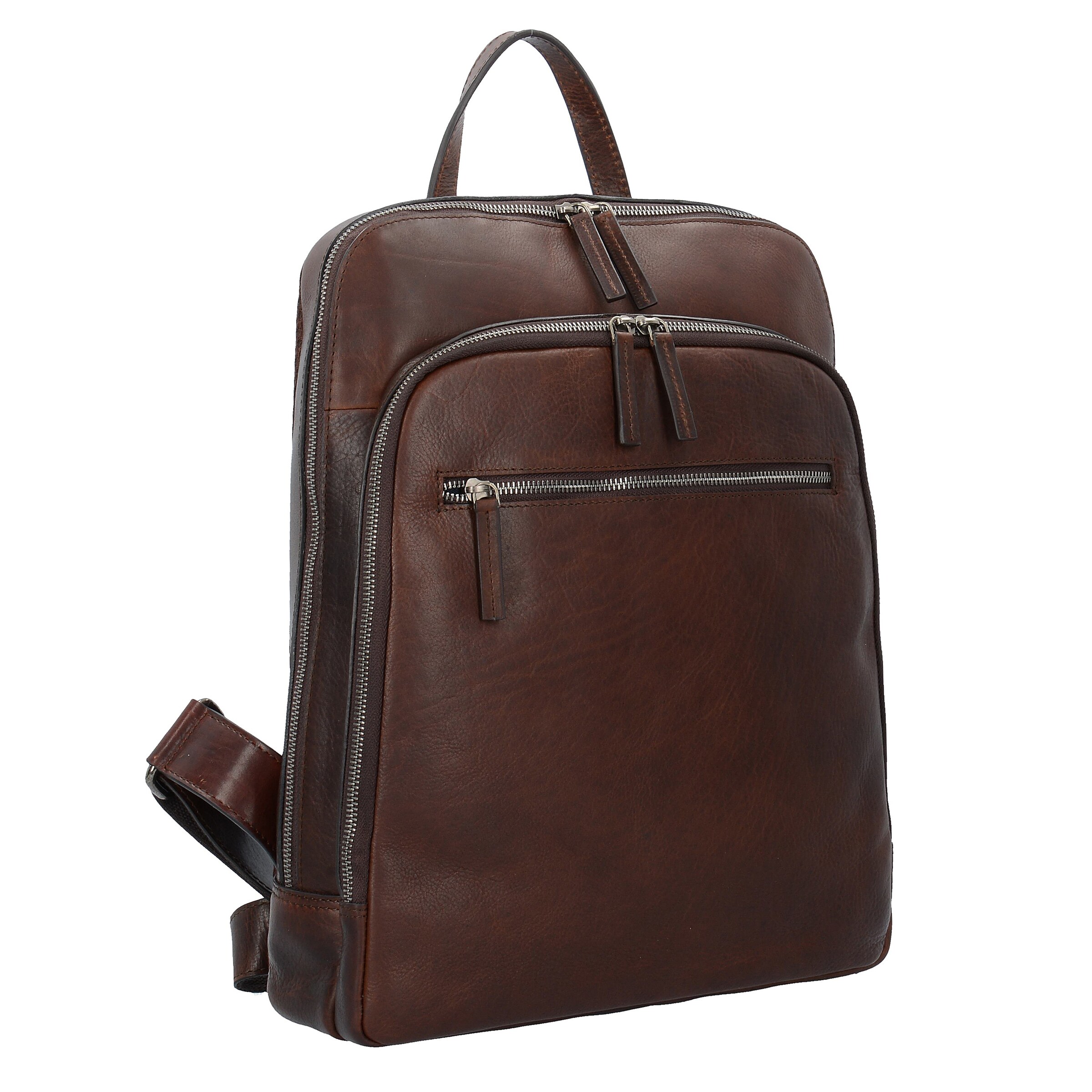 LEONHARD HEYDEN Backpack 'Roma' in Brown