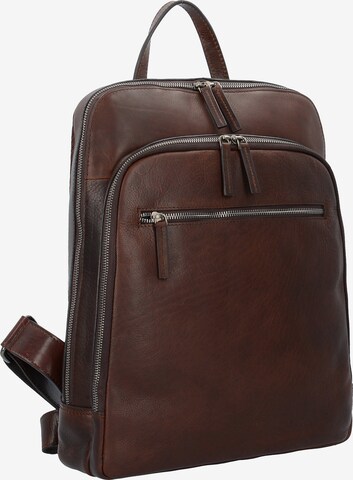 LEONHARD HEYDEN Backpack 'Roma' in Brown