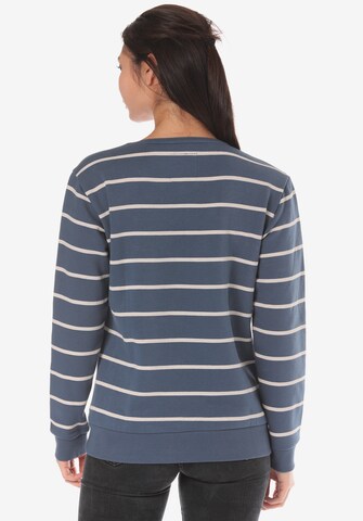 Lakeville Mountain Sweatshirt 'Cuanda Striped' in Blauw