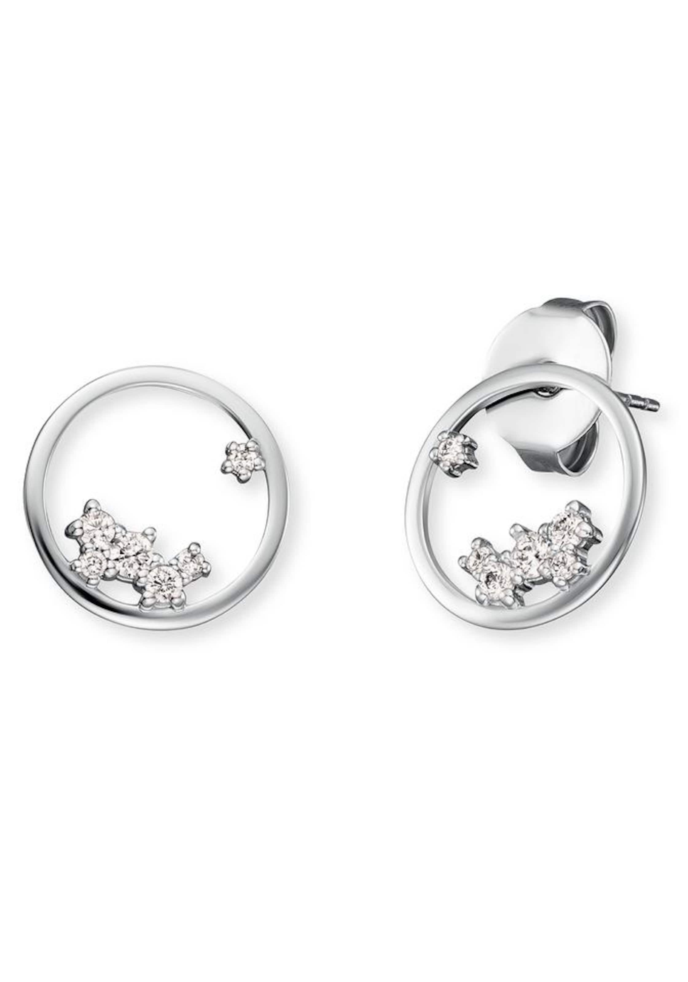 Engelsrufer Ohrstecker 'Cosmo' in Silber: Vorderseite