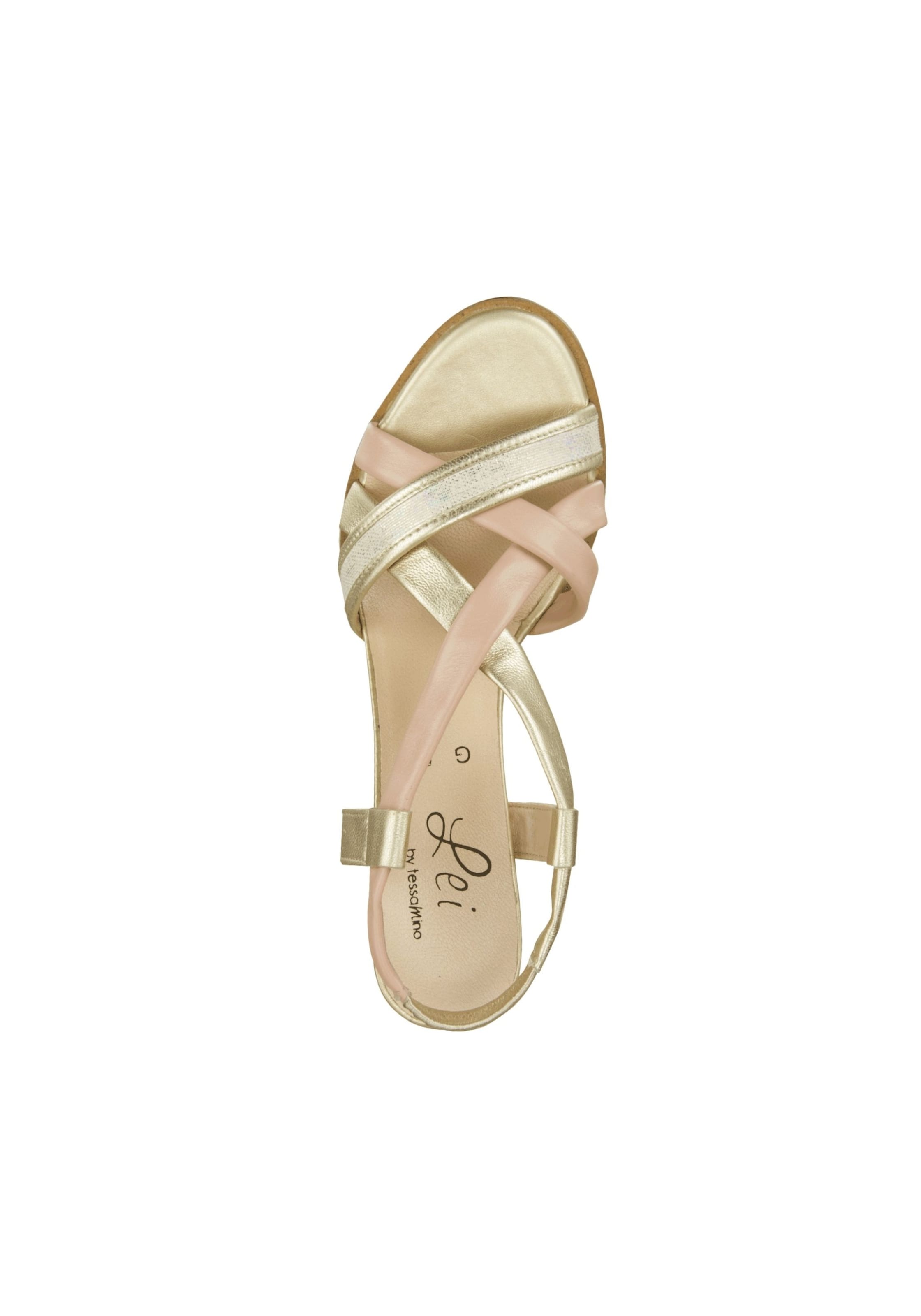 Lei by tessamino Sandalen met riem 'Belinda' in Roze