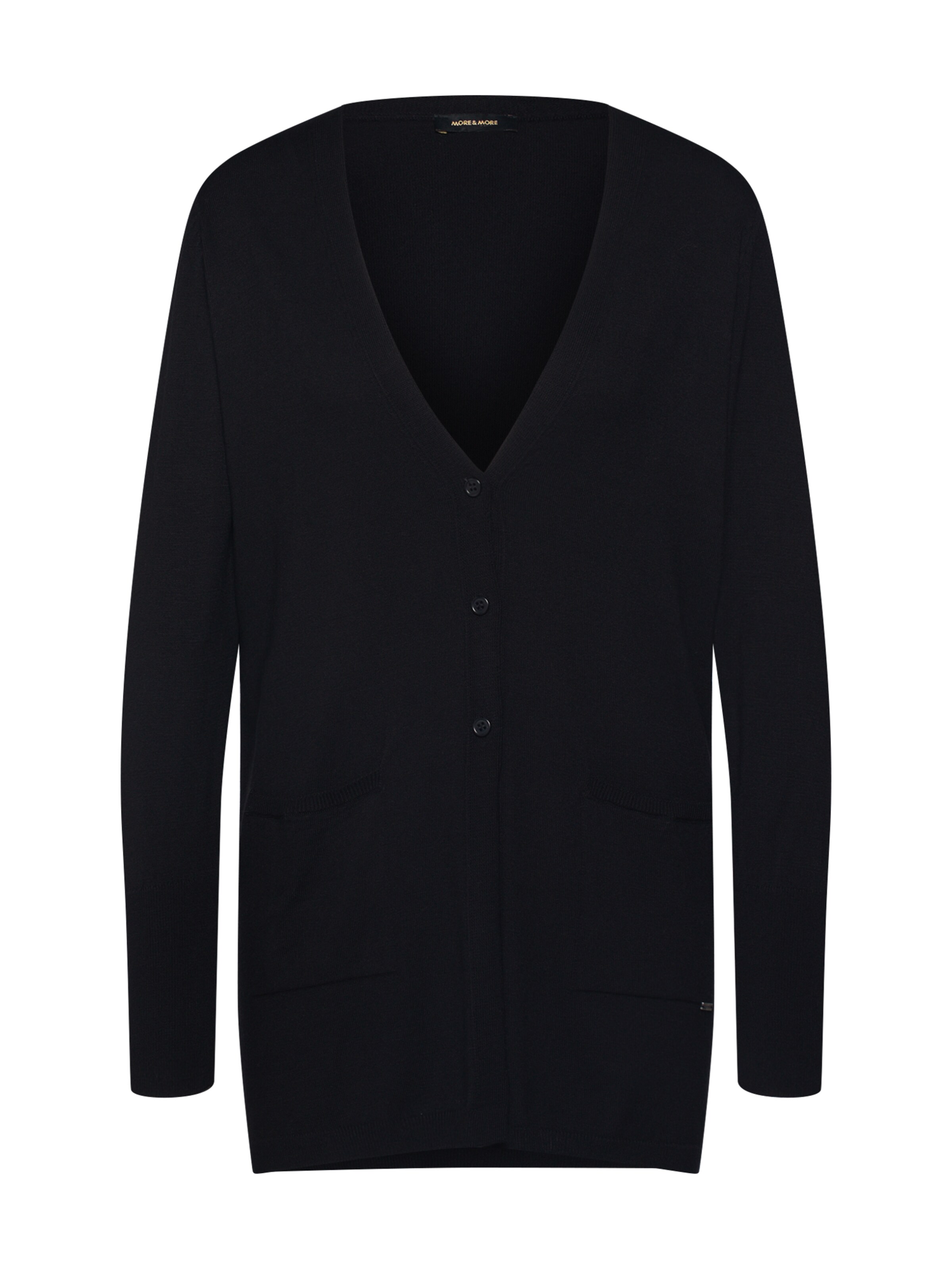MORE & MORE - Cardigan in schwarz