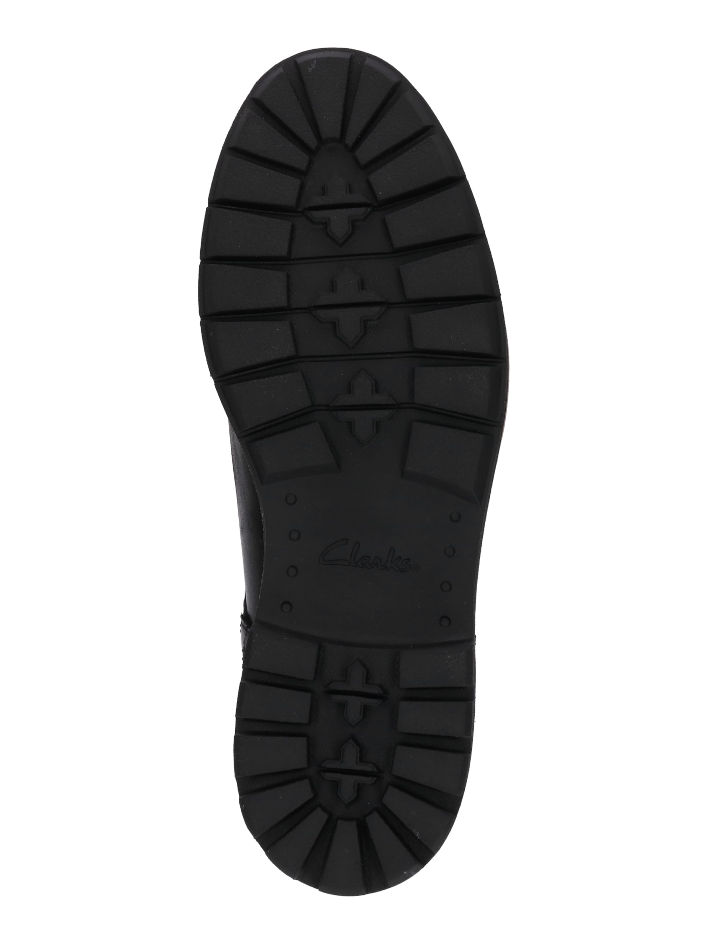 CLARKS Δετό παπούτσι 'Batcombe Hall' σε μαύρο: κάτω