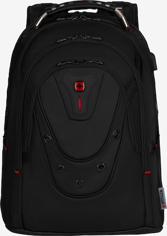 WENGER Backpack 'Ibex Deluxe' in Black: front