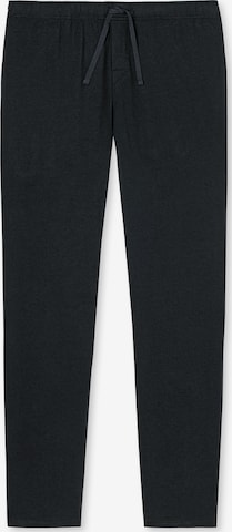 SCHIESSER Regular Pants in Black: front