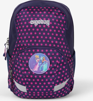 ergobag Backpack 'Ease' in Purple: front