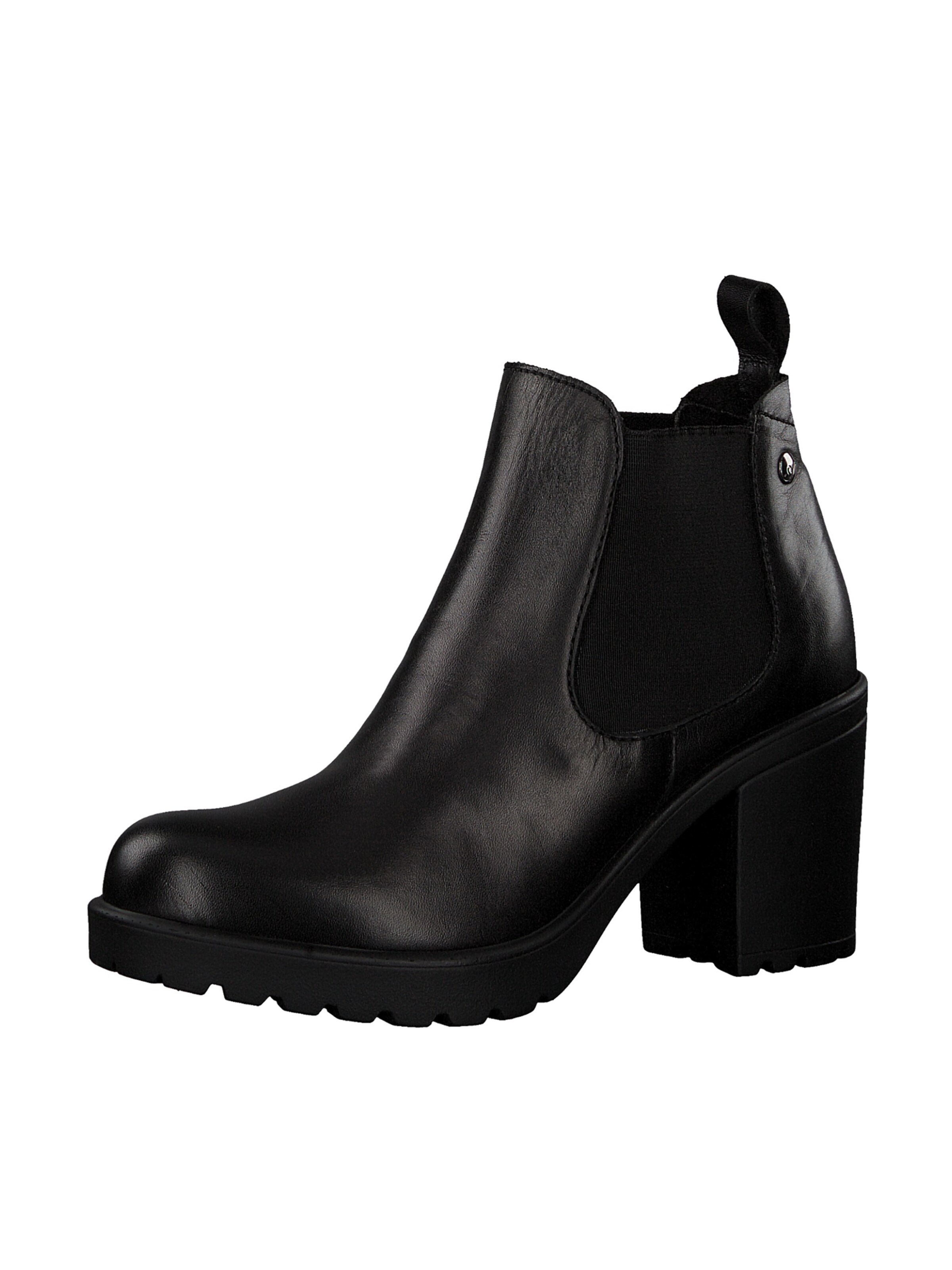 s.Oliver - Enkellaarsje in de kleur Zwart