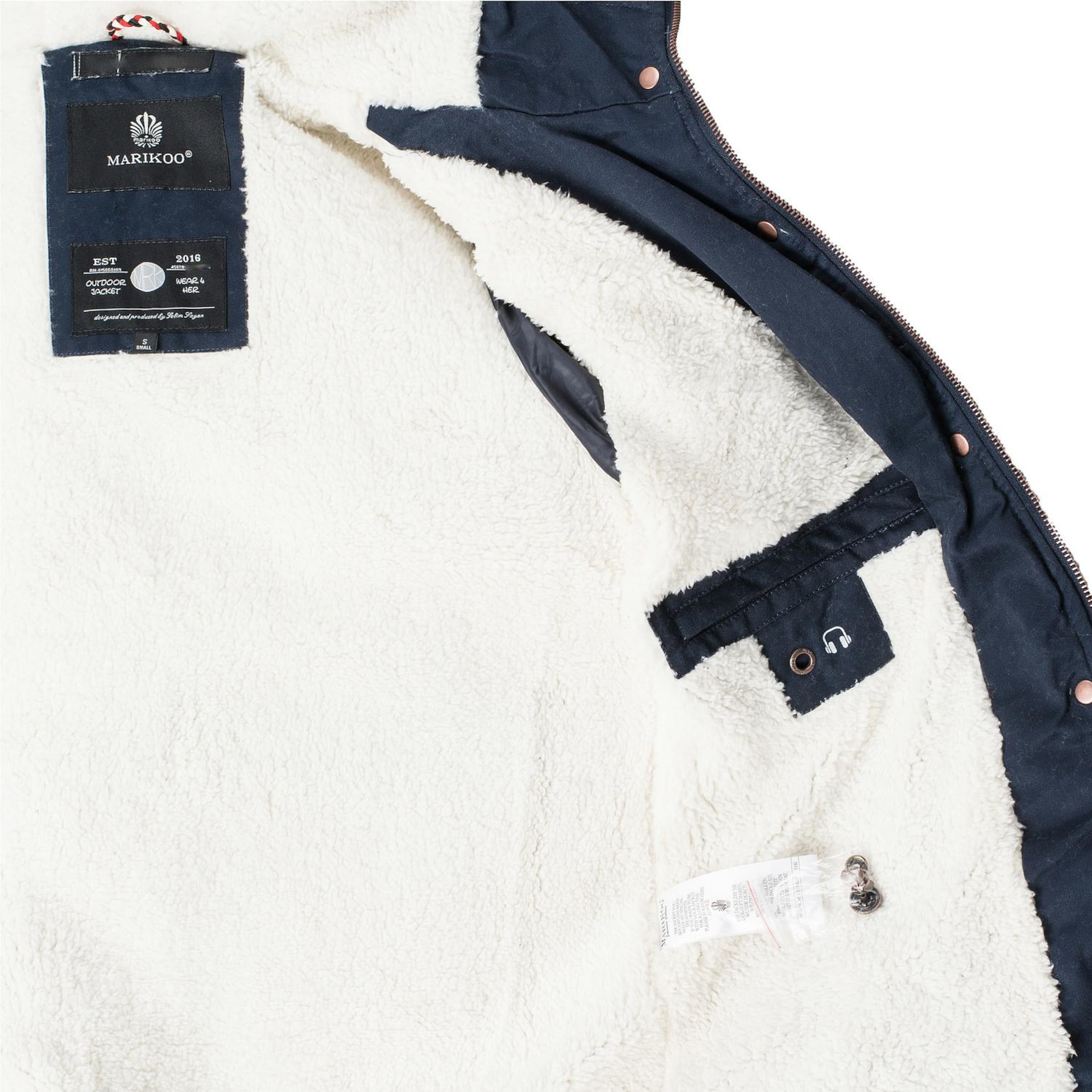 MARIKOOZimska parka 'Manolya' - plava boja