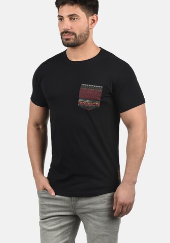 INDICODE JEANS Rundhalsshirt 'Paxton' in Schwarz: predná strana