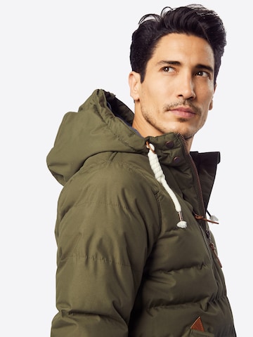 Veste d’hiver 'MJK-CHANDL9B/WS' BRAVE SOUL en vert