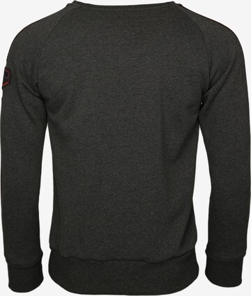 TOP GUN Sweatshirt 'Streak' in Grey