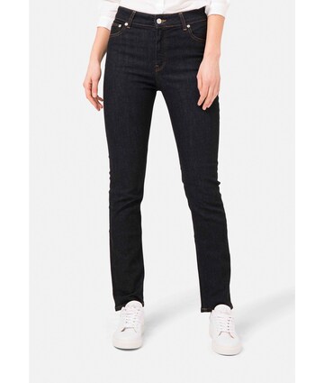 MUD Jeans Slimfit Jeans in Blauw: voorkant