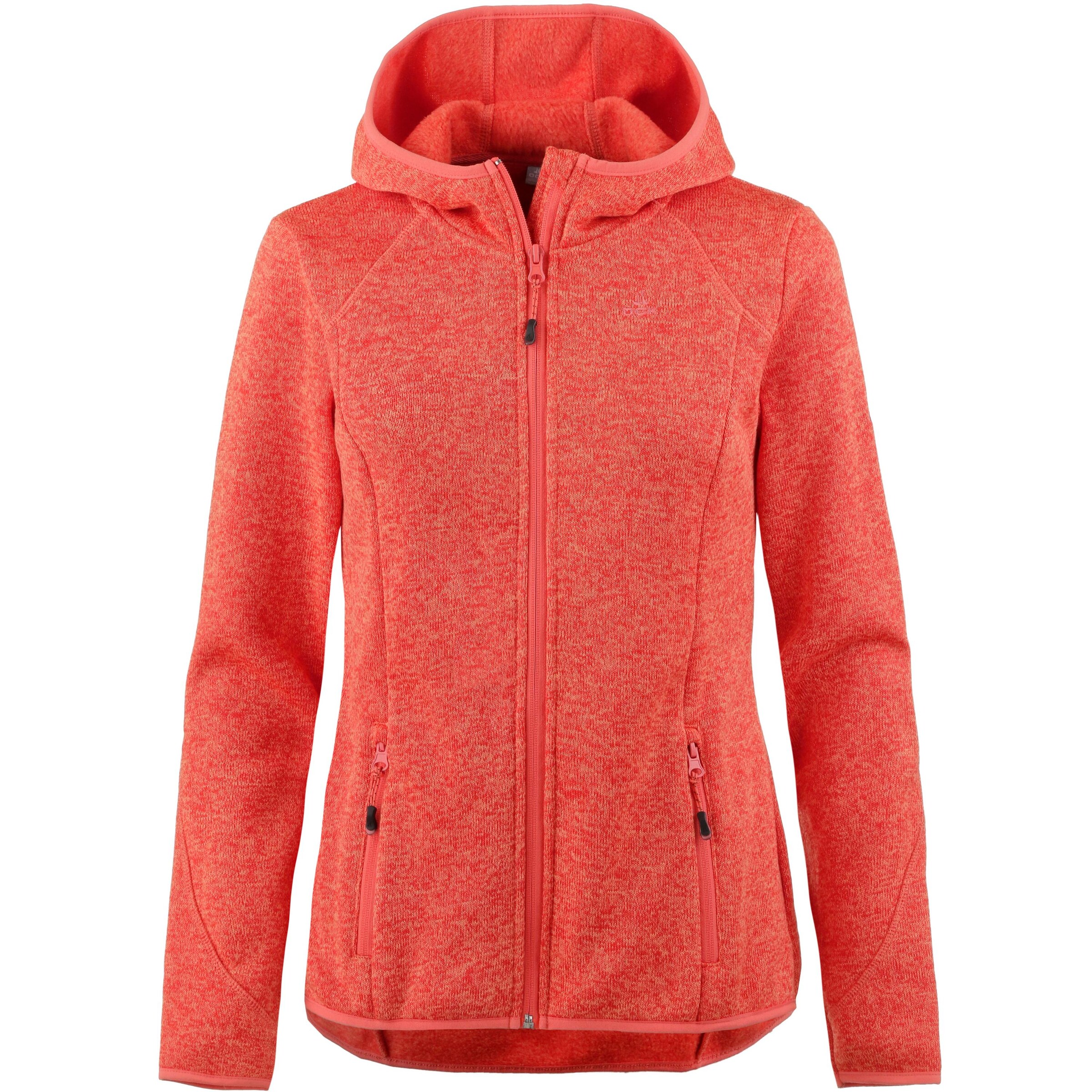 OCK - Fleecejacke in hellrot