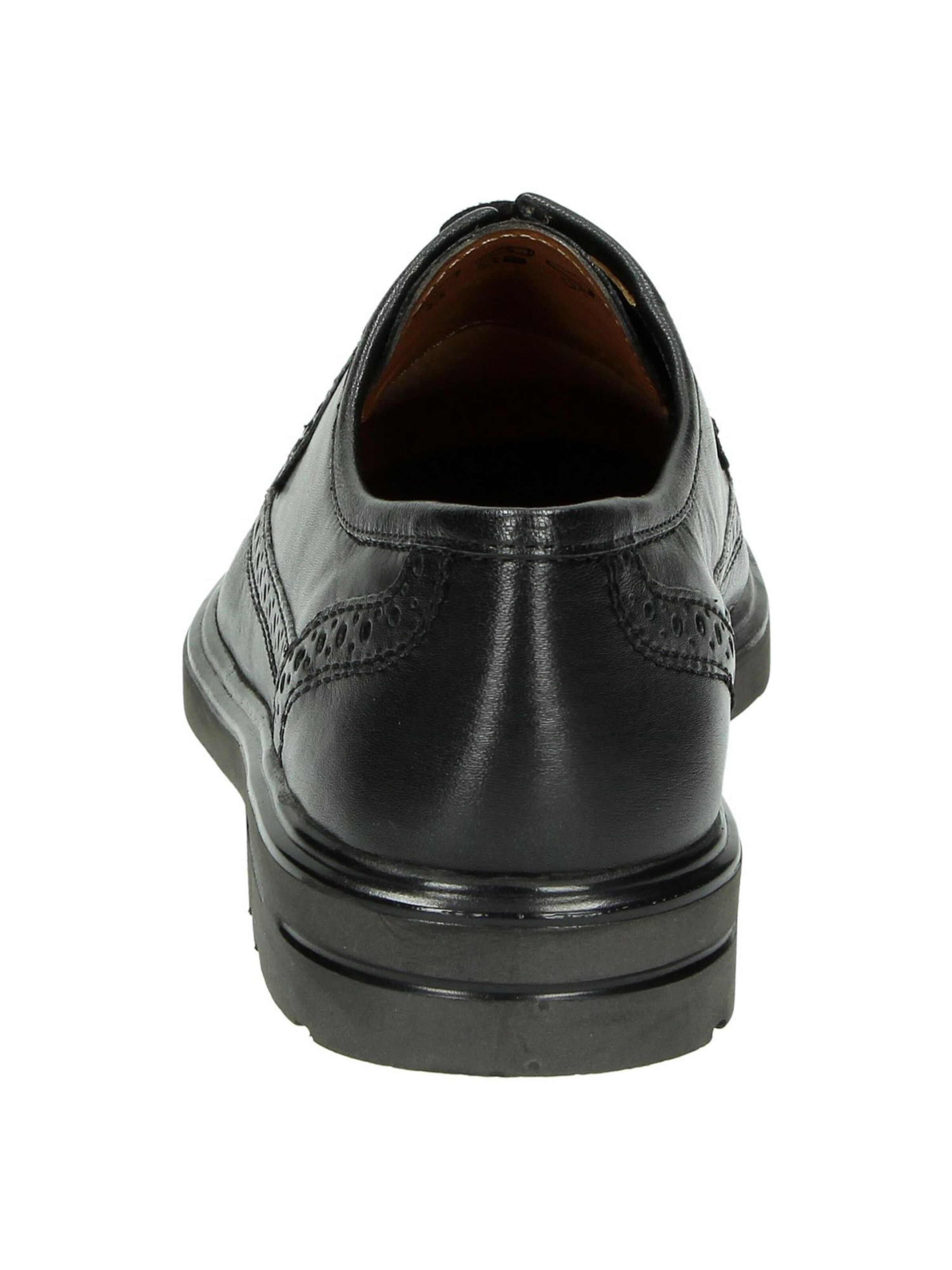 SIOUX Lace-up shoe 'Pacco' in Black