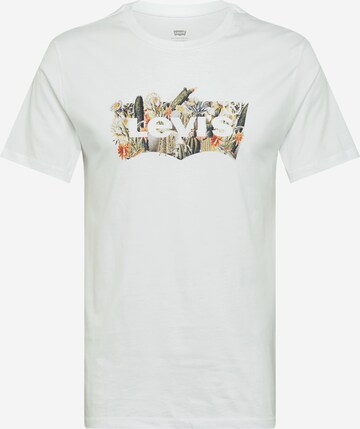 LEVI'S T-Shirt 'Housemark' in Weiß: predná strana