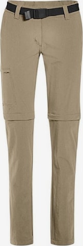 Maier Sports Regular Outdoor Pants 'Inara' in Beige: front