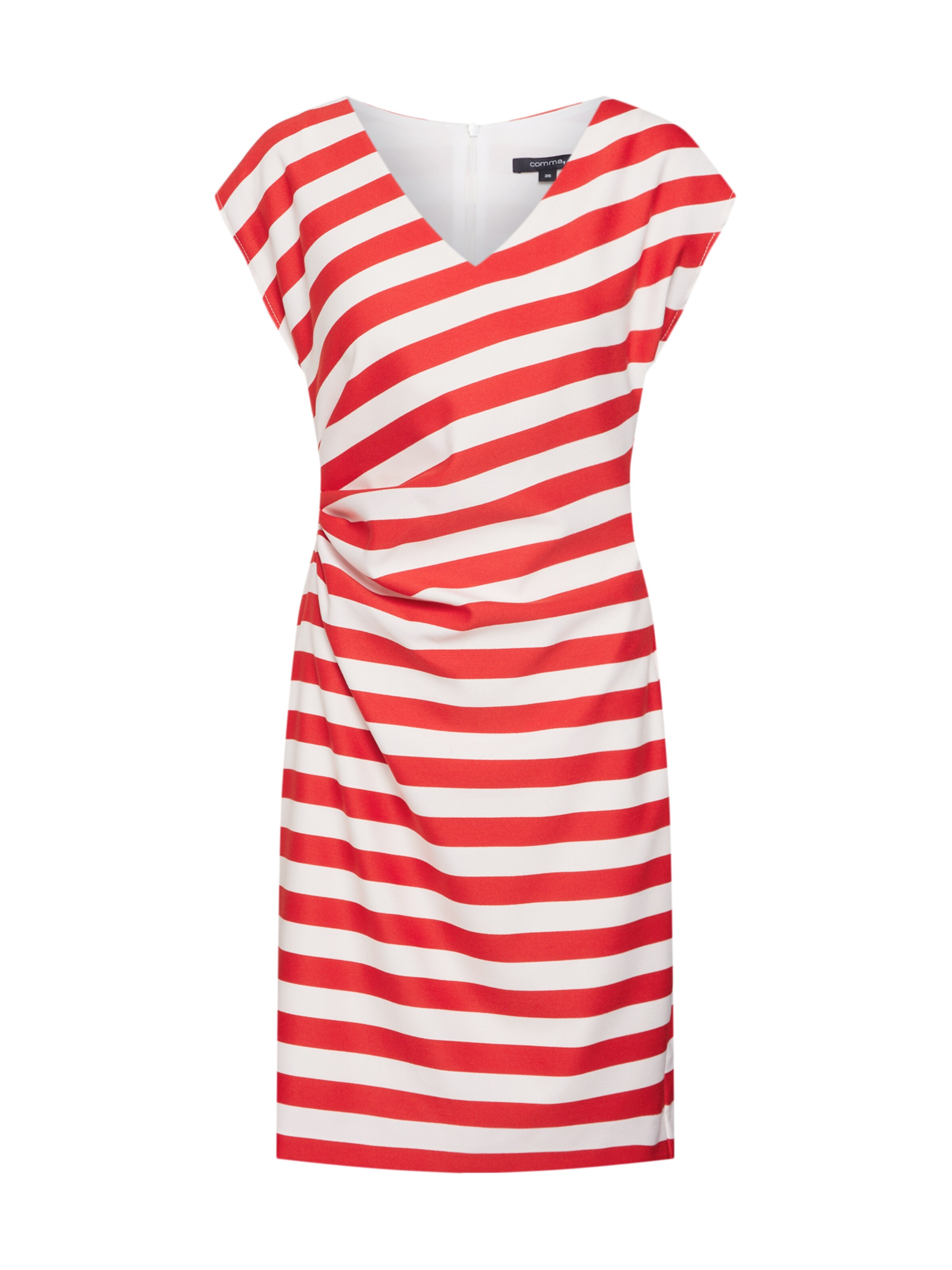 COMMA - Zomerjurk in de kleur Rood