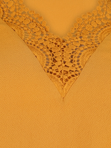 ABOUT YOU Curvy Shirt 'Inken' in Yellow