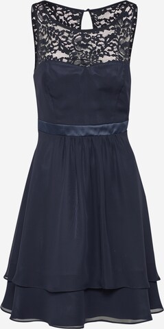 Robe de cocktail VM Vera Mont en bleu : devant