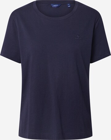 T-shirt GANT en bleu : devant