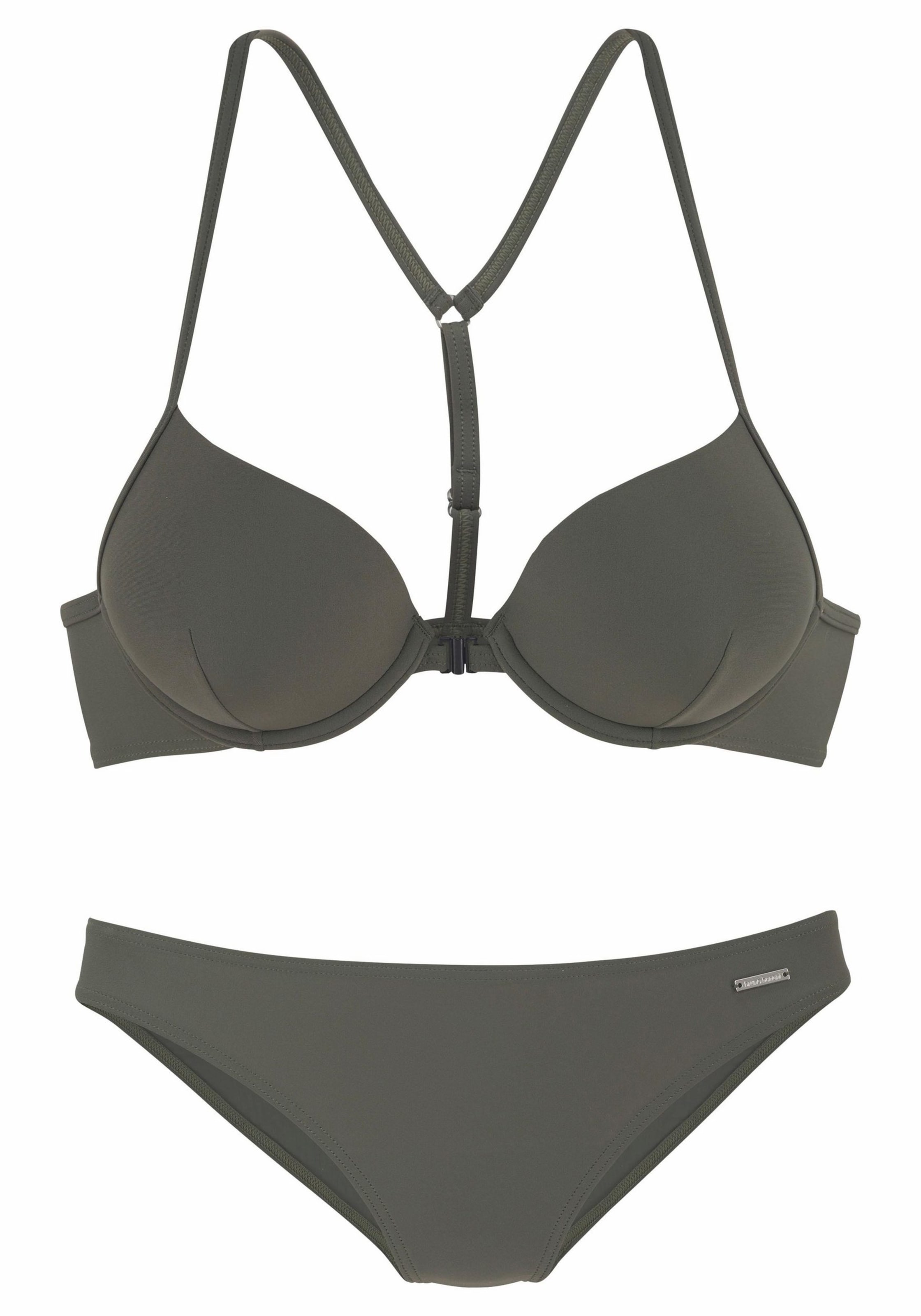 Push-up Bikini Bruno Banani en vert : devant
