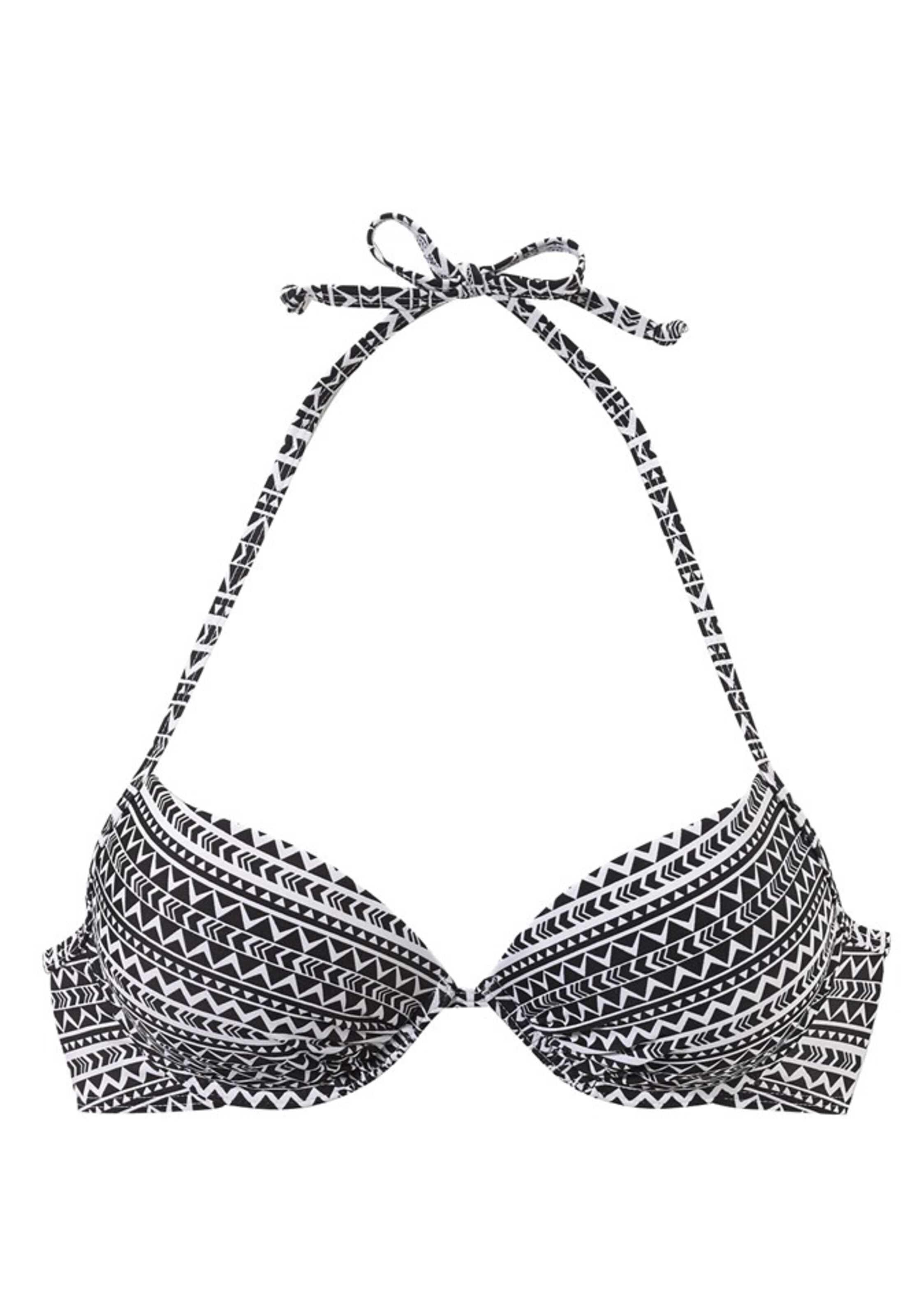 VENICE BEACH - Push-up-Top in schwarz