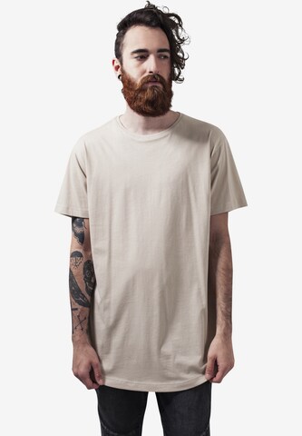 T-Shirt Urban Classics en beige : devant