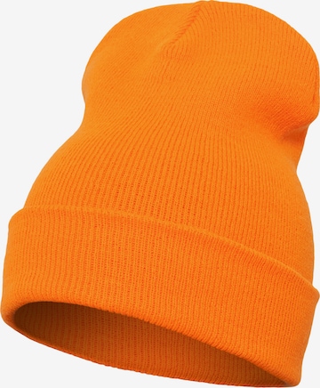 Bonnet 'Yupoong' Flexfit en orange : devant