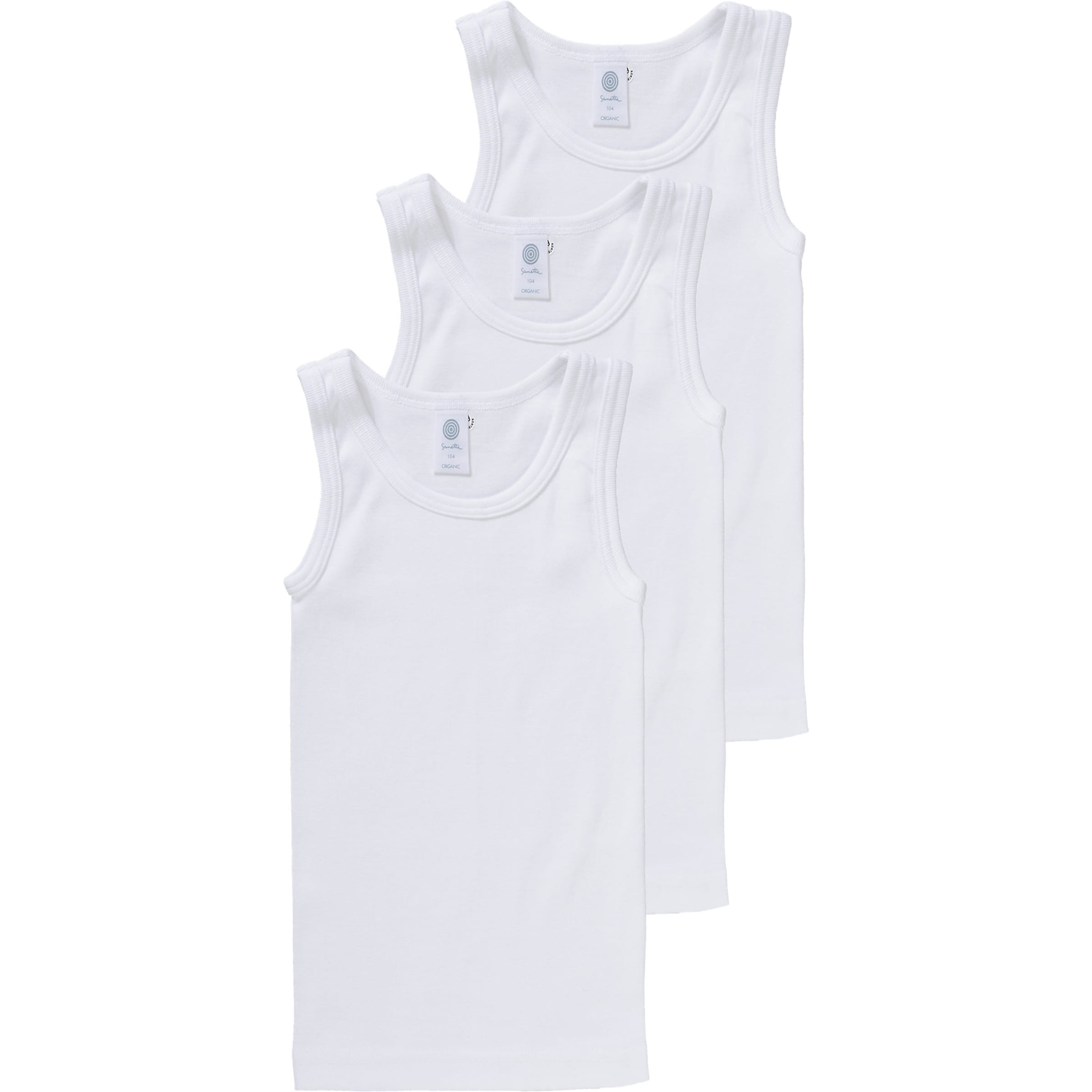 Sanetta Undershirt in White: front