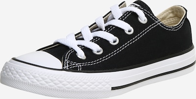 CONVERSE Brīvā laika apavi 'All Star', krāsa - melns / balts, Preces skats