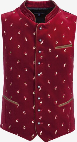 Gilet folklorique 'Calzado' STOCKERPOINT en rouge : devant