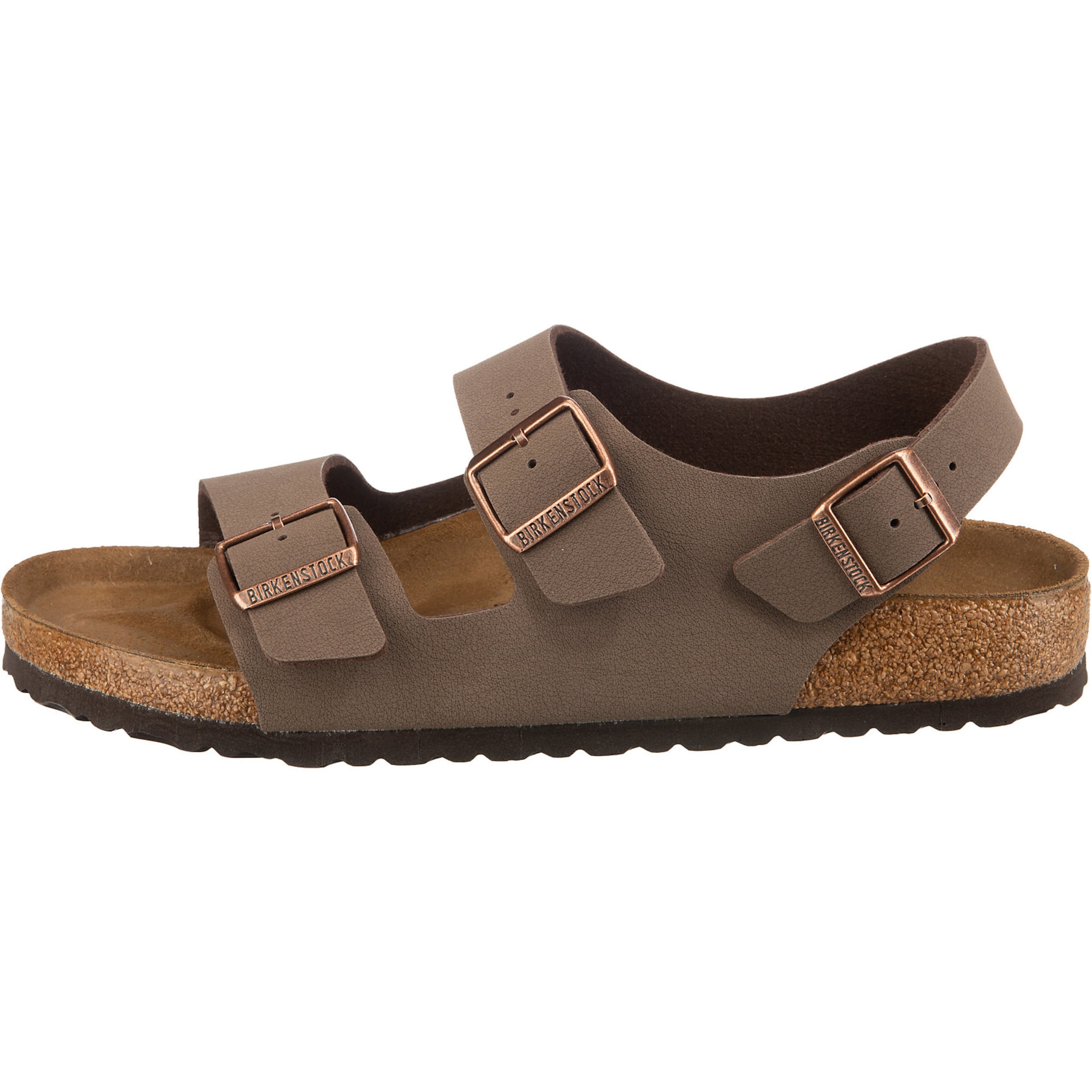 BIRKENSTOCK Sandale 'Milano' in Braun