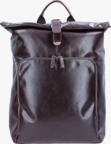 Picard Backpack in Brown: front