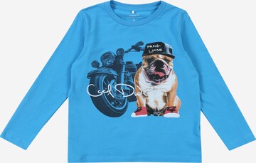 T-Shirt 'Rolfie' NAME IT en bleu : devant