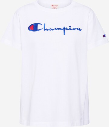 Champion Reverse Weave T-Shirt in Weiß: predná strana