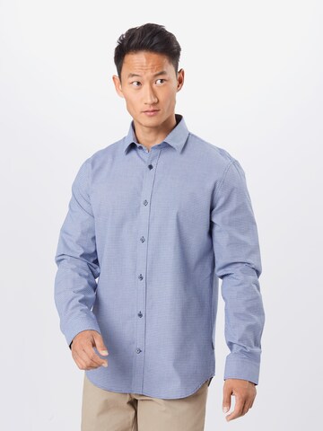 Matinique Regularny krój Koszula 'Trostol' w kolorze niebieski: przód