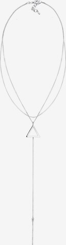 ELLI Necklace 'Dreieck' in Silver: front