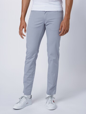 Regular Pantalon 'Cadiz' BRAX en gris : devant