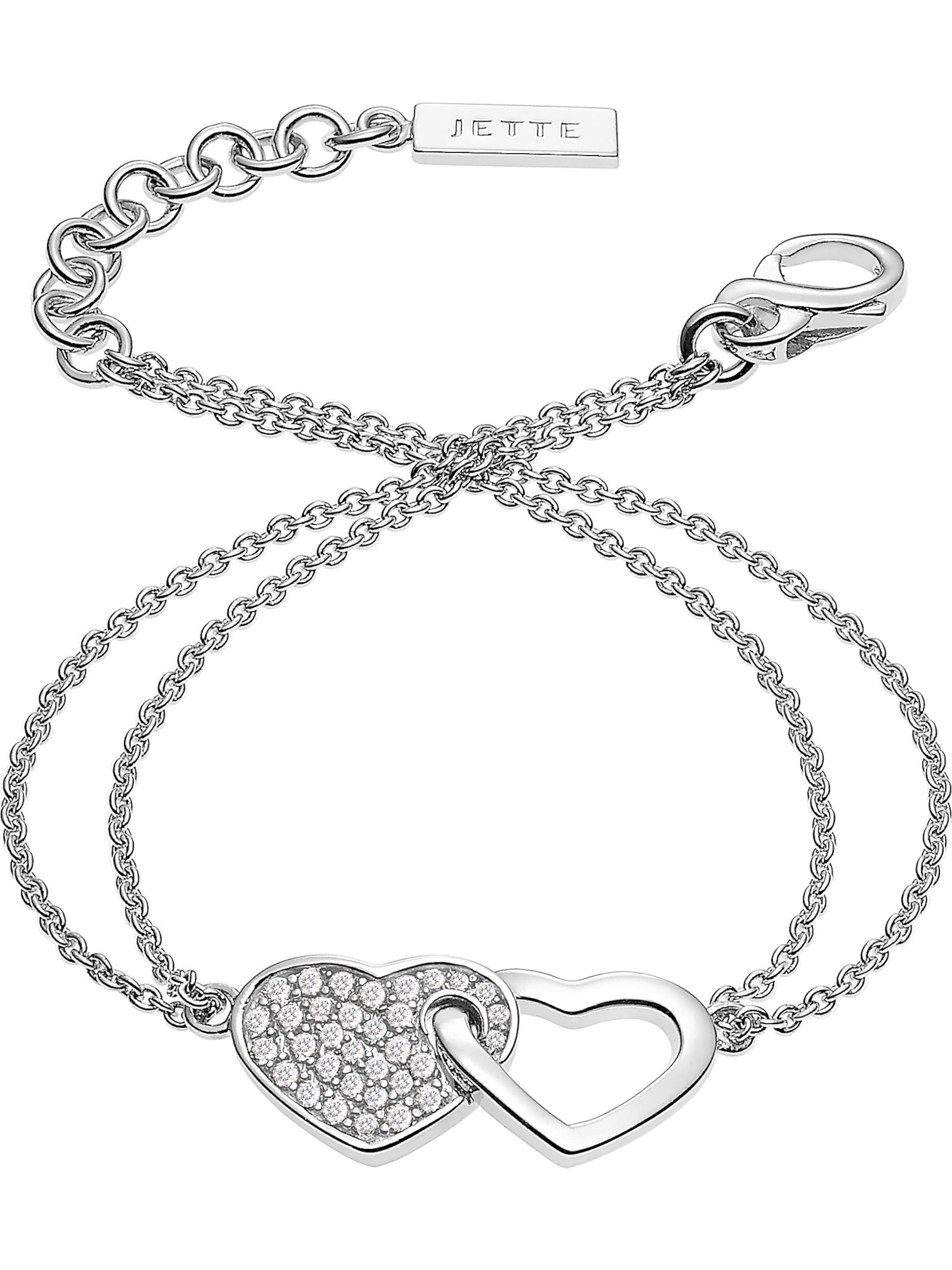 JETTE Armband in Silber
