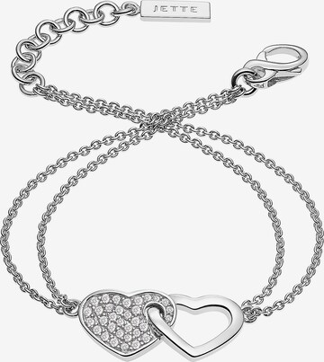 JETTE Armband in Silber