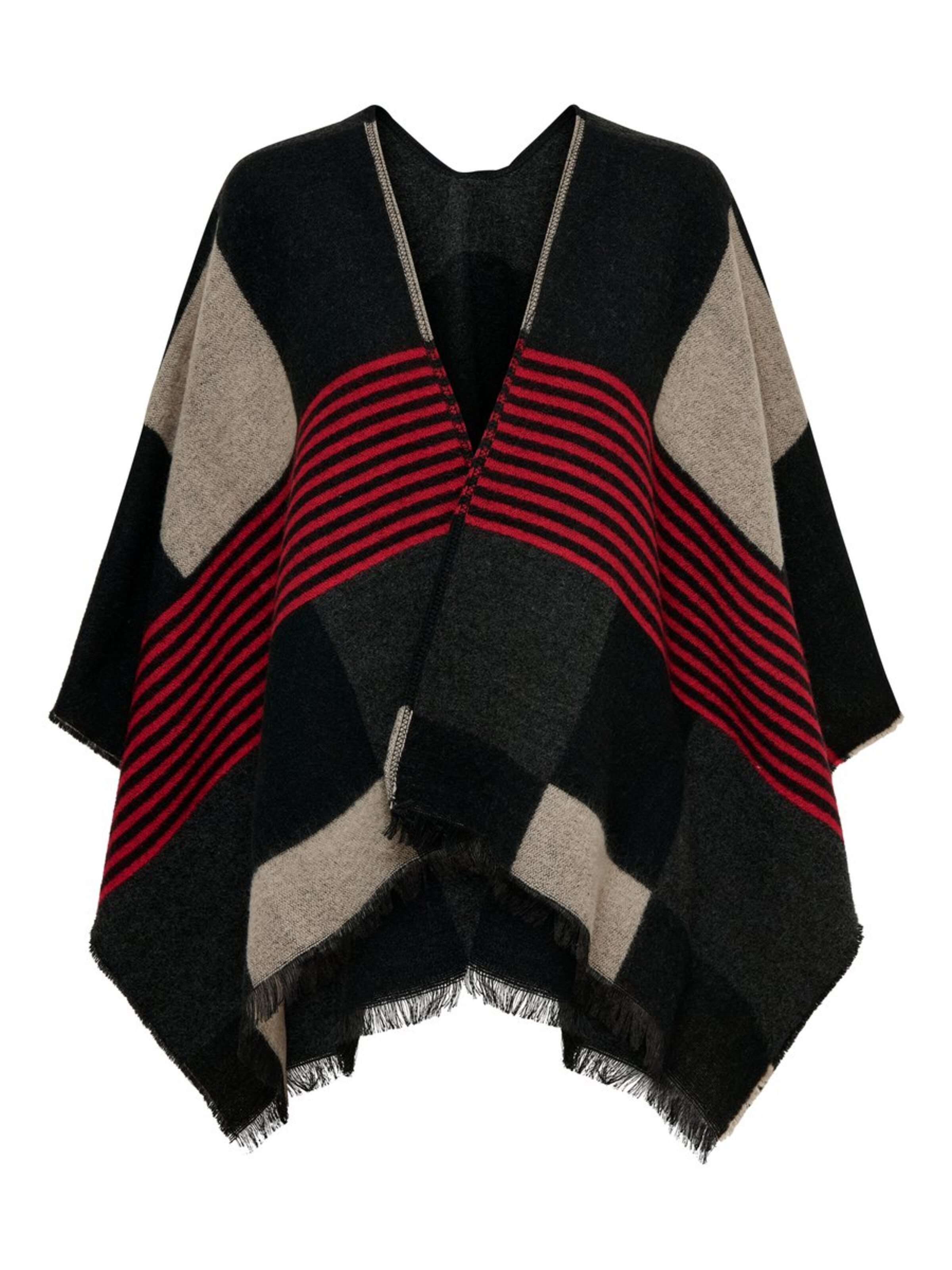 ONLY - Cape in de kleur Camel