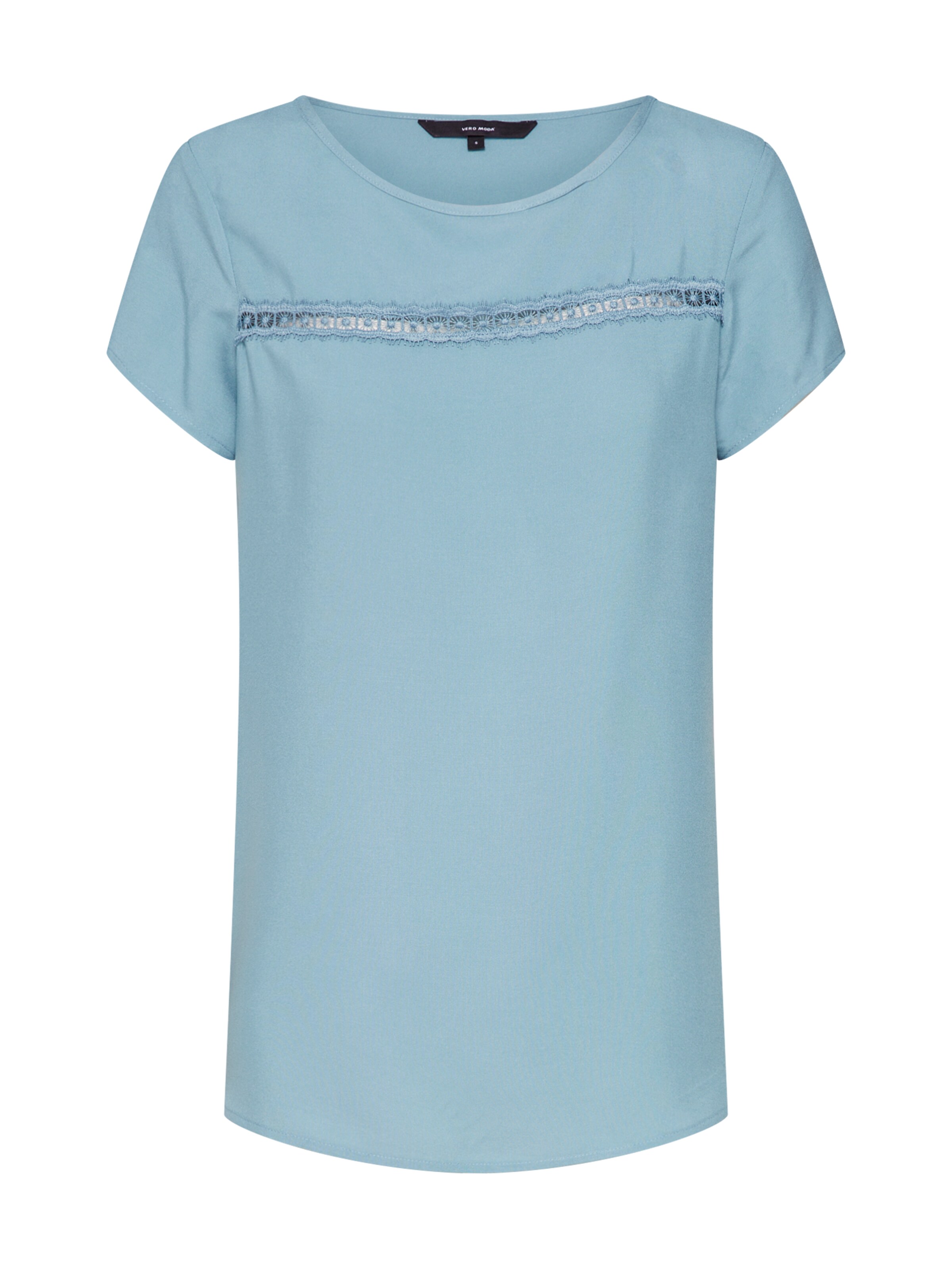 VERO MODA - Blusenshirt 'BEATRICE' in himmelblau