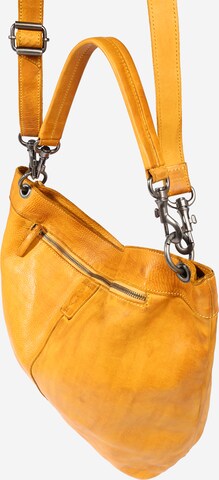 Harbour 2nd - Bolso de hombro 'Vicky' en amarillo: lado