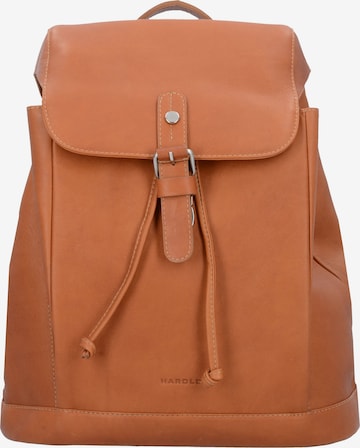 Harold's Backpack 'Heritage City' in Brown: front