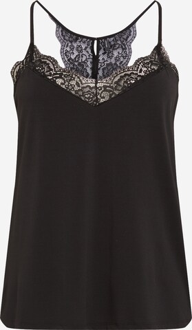 Vero Moda Curve Top 'Ana' in Zwart: voorkant