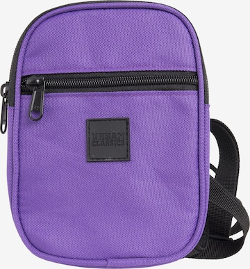Urban Classics Crossbody Bag in Purple: front