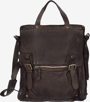 Harold's Handbag 'Submarine' in Brown: front