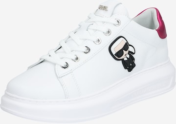 Karl Lagerfeld Sneakers laag 'KAPRI' in Wit: voorkant