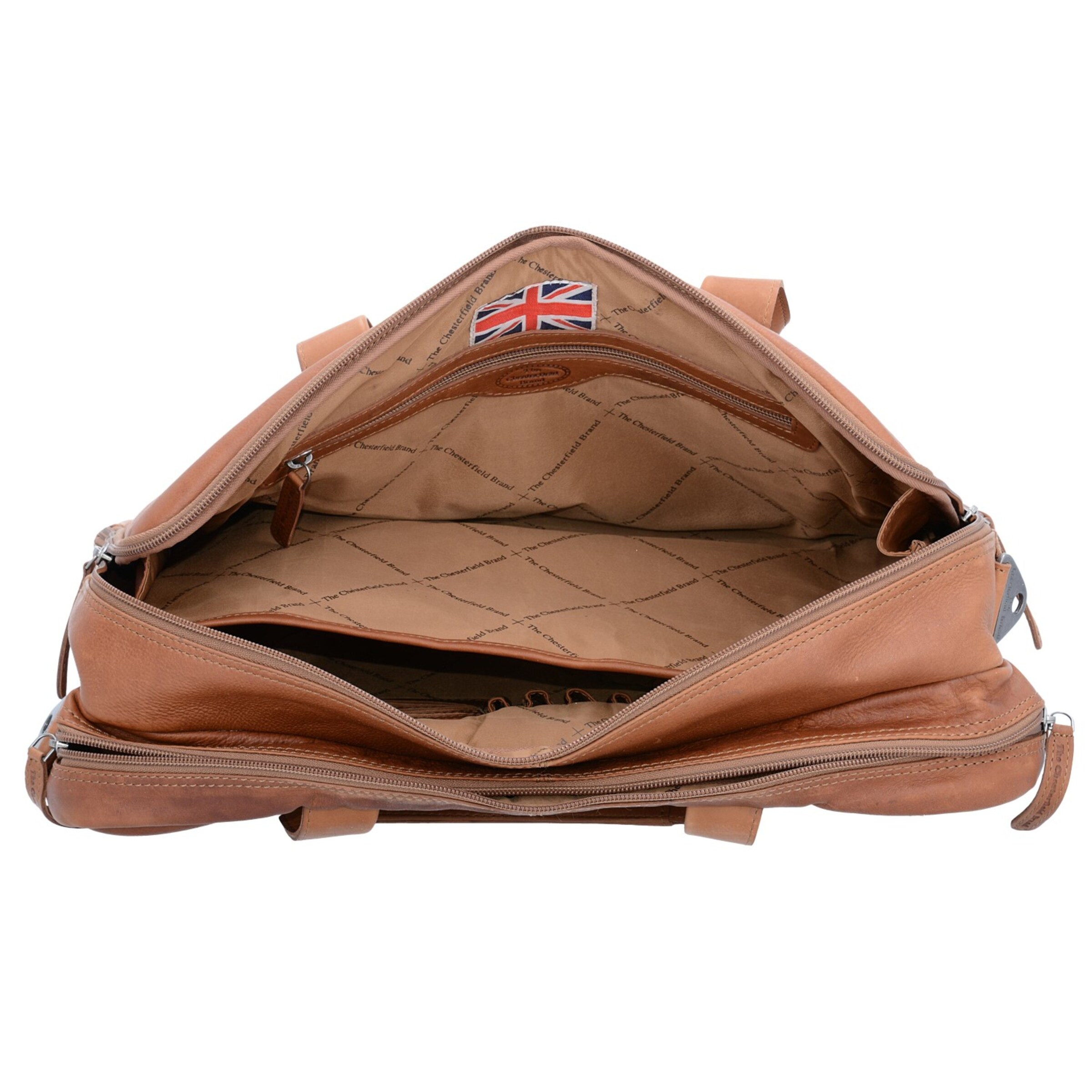 Porte-documents 'Ryan' The Chesterfield Brand en marron