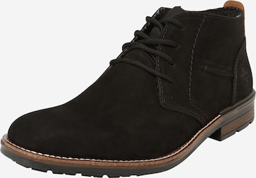 Bottines à lacets Rieker en noir : devant